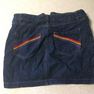 Rainbow skirt